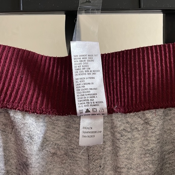 Harry Potter Sz M (8-10) Owl Gray Jogger Pajama Pants Only - Picture 8 of 8